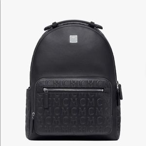 MCM Monogram Leather UNISEX Stark Backpack
